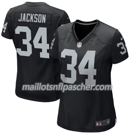 Maillot Oakland Raiders Bo Jackson 34 Nike Noir - Femme